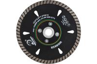 Диск алмазный отрезной турбо с фланцем Worker 125*M14*2,0 мм гранит сухой рез TECH-NICK Диск алмазный отрезной турбо с фланцем Worker 125*M14*2,0 мм гранит сухой рез TECH-NICK