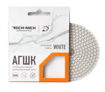 Алмазный Гибкий Шлифовальный Круг WHITE TECH-NICK D100/№BUFF Алмазный Гибкий Шлифовальный Круг WHITE TECH-NICK D100/№BUFF