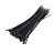 Стяжки нейлоновые 4.8x300мм хомуты 50шт.черные